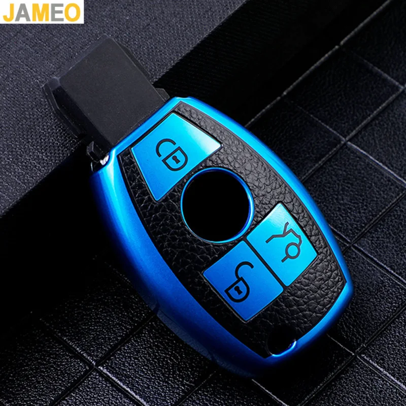 For Mercedes Benz A B C E Class GLS GLA GLK GLC CLS CLA AMG W204 W205 W212 W463 W176 TPU Car Key Case Cover Protector Shell