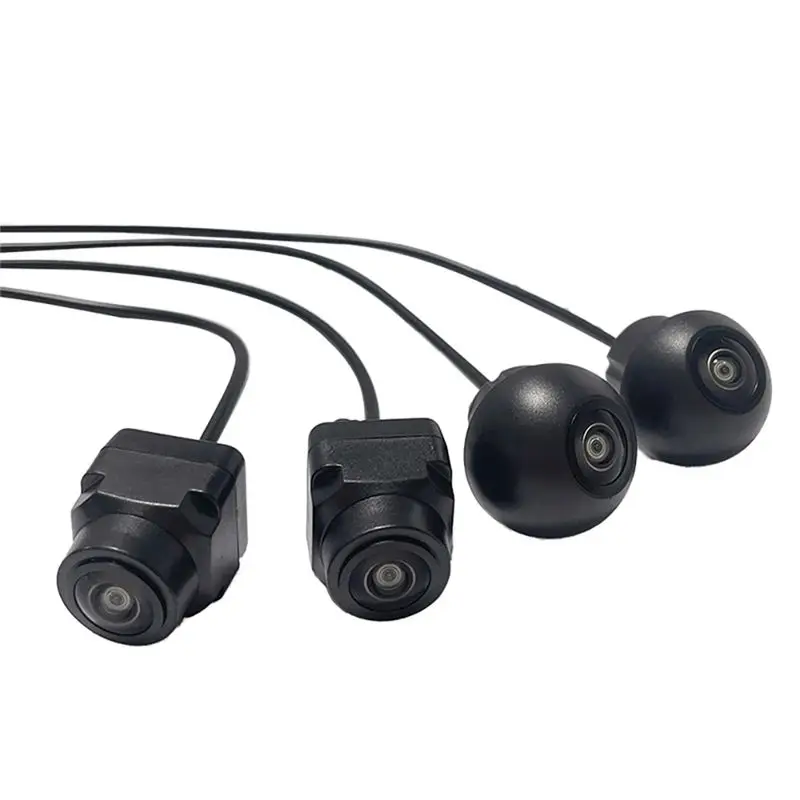 

360-градусная панорамная 3D-камера с обзором с высоты птичьего полета AHD 1080P/720P, универсальная, для установки спереди/сзади/справа/слева, аксессуар для Android, для автомобильной магнитолы