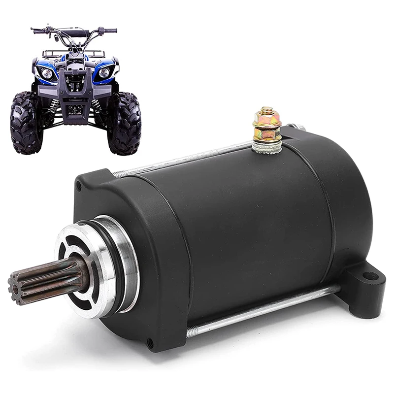 ATV UTV 9 Teeth Starter Motor 0600‑091100 Replacement With CF MOTO CF600 CF196 600 ATV X6 600CC Terralander 625 motos acessorios