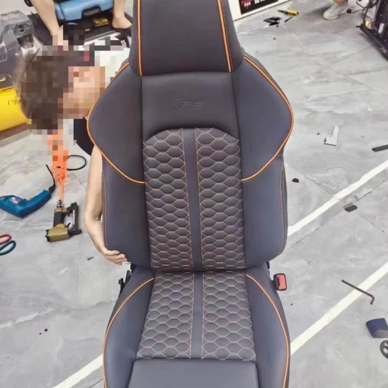 

Custom leather cover bucket upgrade A3, A4, A5, A6, A7, Q3, Q5, RS seats - luxury sports racing seats