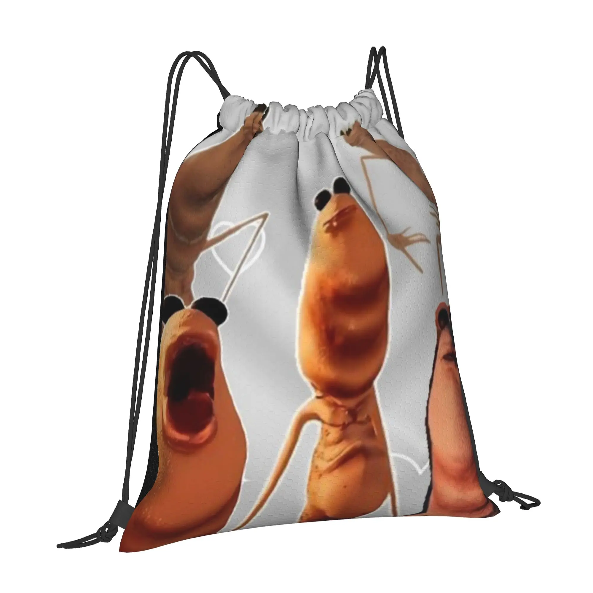Marcus The Worm 11 Marcus The Worm Portable Shopping Drawstring Backpack Riding Backpack Gym Shoes Drawstring Bags