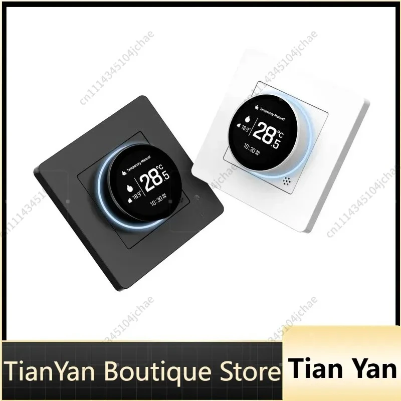 EE Tuya Smart Knob Thermostat for Water Heating Electric Heating Gas Boiler Temperature Controller with Alexa Google Home