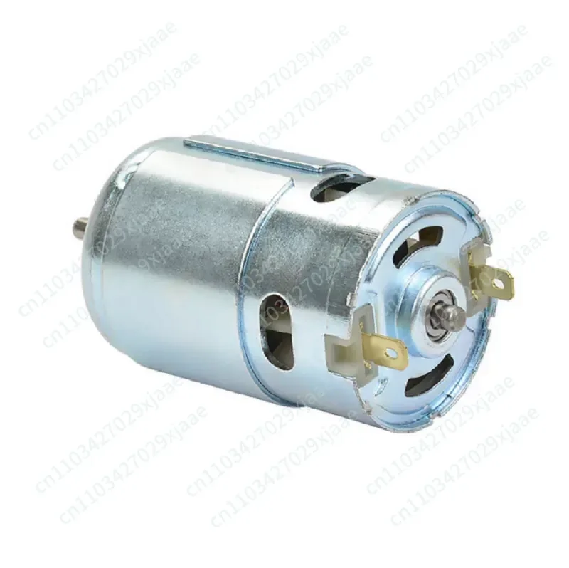 895 Motor, Double Ball Bearing, Pure Copper Movement 12V High and Low Speed DC Motor High Torque Drill Table Saw Cutting