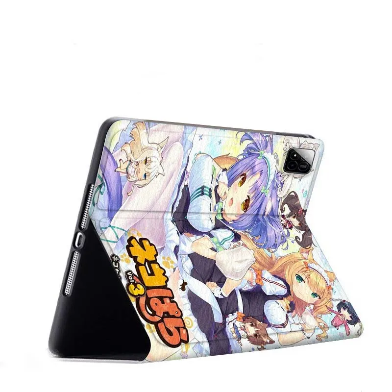 N-Nekoparas الكرتون أنيمي ل Xiaomi Redmi Mi Pad 4 5 6 6s 7 8 SE Pro 2 11 Plus Max 12.4 11 11.2 12.5 8.7 بوصة اللوحي #2