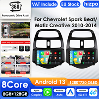 Hizpo Carplay 4G 7862 AI Systems Android 13 Car Radio for Chevrolet Spark Beat Matiz Creative 2010-2014 GPS 2 din Autoradio