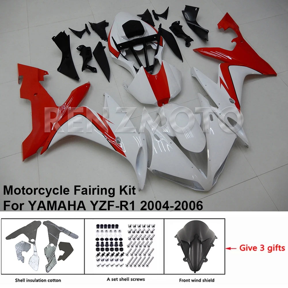 

Y1005-121a Motorcycle Fairing Set Body Kit Plastic For YAMAHA YZF-R1 2004-2006 Accessories ABS Injection Bodywork