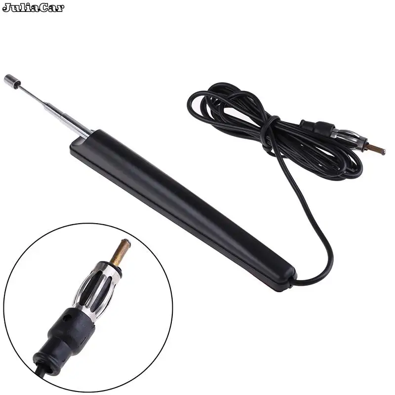 Car Radio FMAM Portable Internal Car Amplifier Aerial Antenna Telescopic Antenna