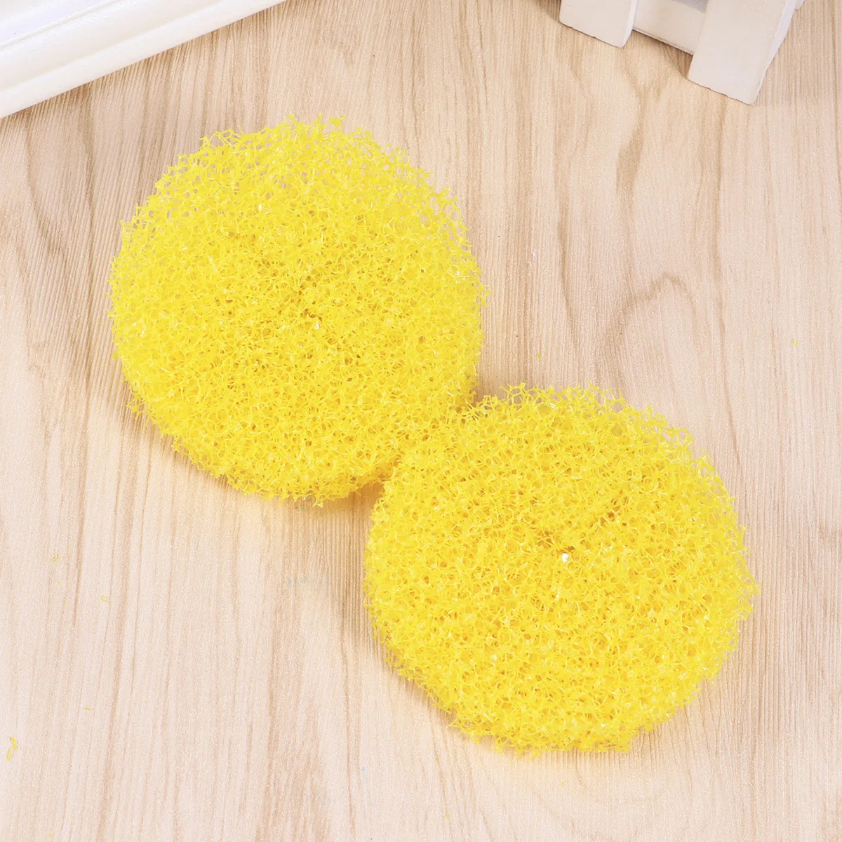 

12pcs Kitchen Sink Filter Anti-Clogging Sewer Filter Hair Catcher Floor Drain Cover Big Size Yellow Strong Suction Lightweight