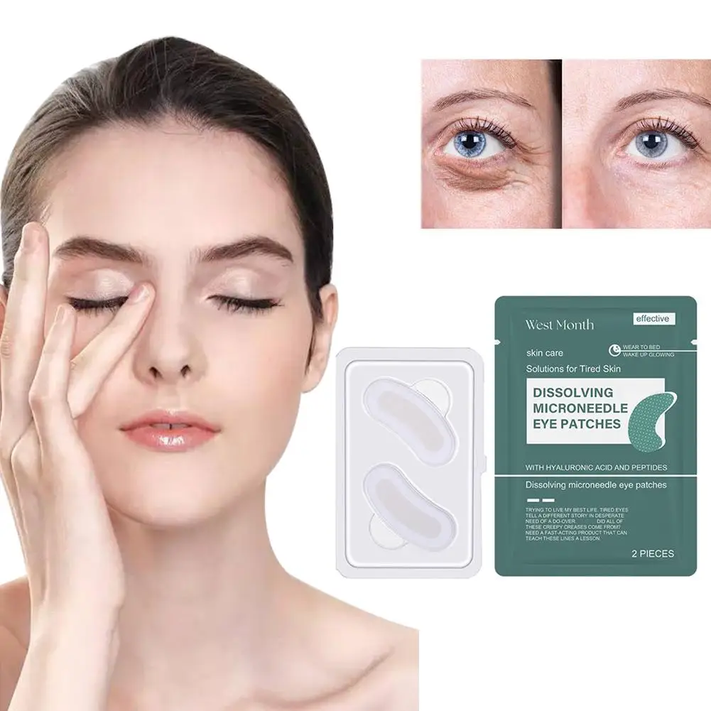 

Micro-needle Under Eye Patch Anti Wrinkle Fine Lines Removal Hyaluronic Acid Eye Patches Mask for Dark Circle Puffiness Eye Pads