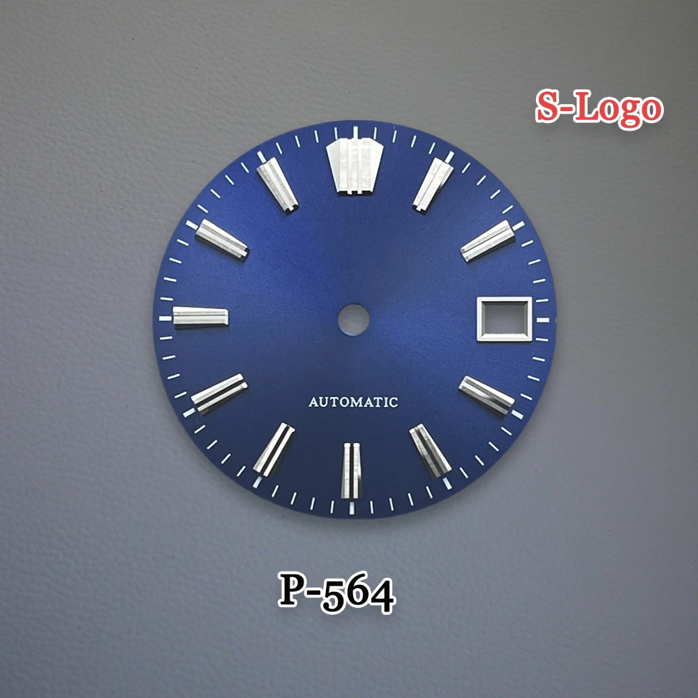 28.5mm S Logo Golden Sunray NH35 Dial Fit NH36/4R/7S Movement High Quality Watch Modification Accessories Repair tools