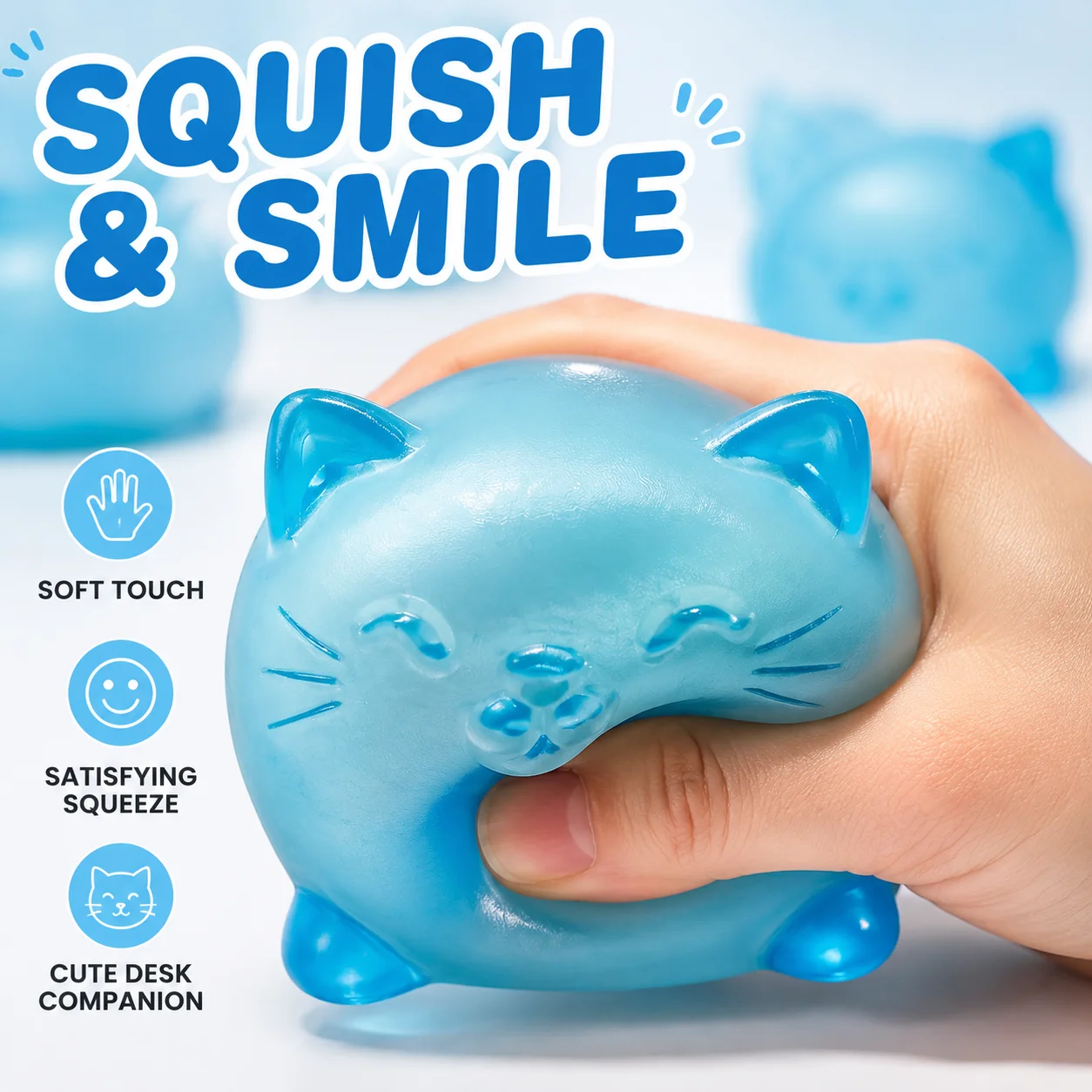 Cat Toys - Sensory Fidget Toys Cute Mini Maltose