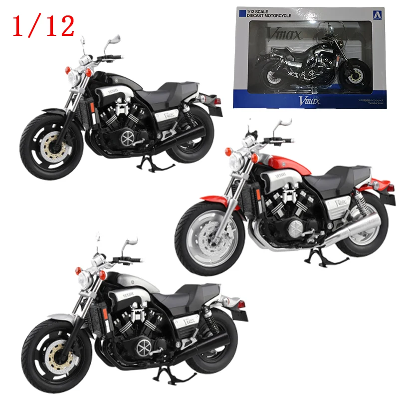 YAMAHA V-max Mode Car Diecast 1:12 Simulation YAMAH Motorcycle