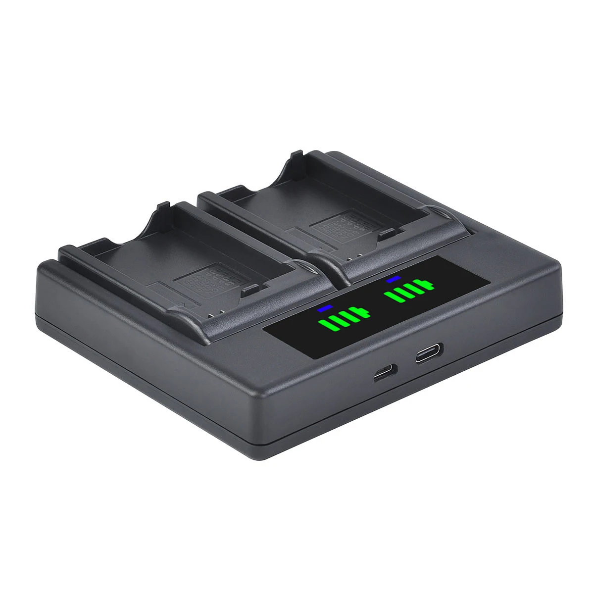 BP-SCL4 USB-Doppelladegerät für Leica Q2 SL2 SL(TYP 601) Kamera, BP-SCL4 Akkuladegerät