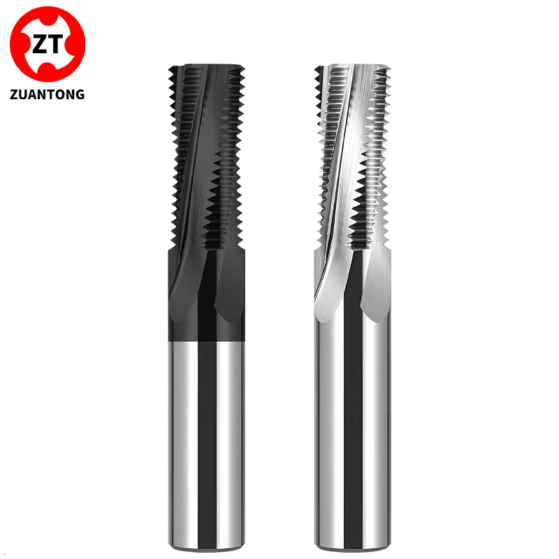 ZUANTONG DIN Standard PG 80° Full Thread Milling Cutter Carbide Tungsten Steel PG7~PG48 For Alumnium/Steel/Stainless Steel