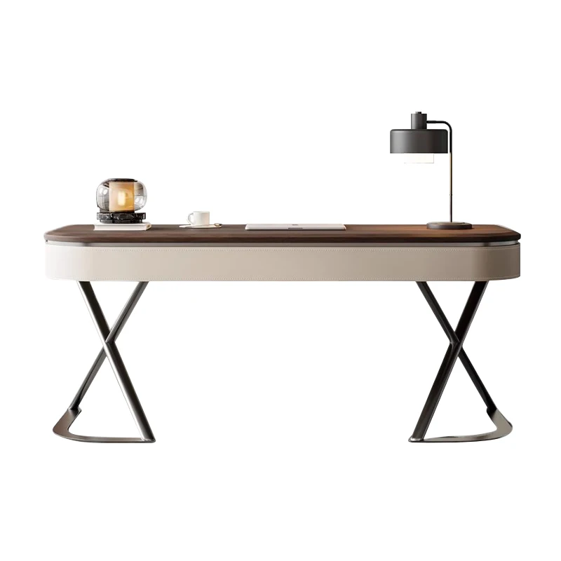 

Solid wood desk, computer desk