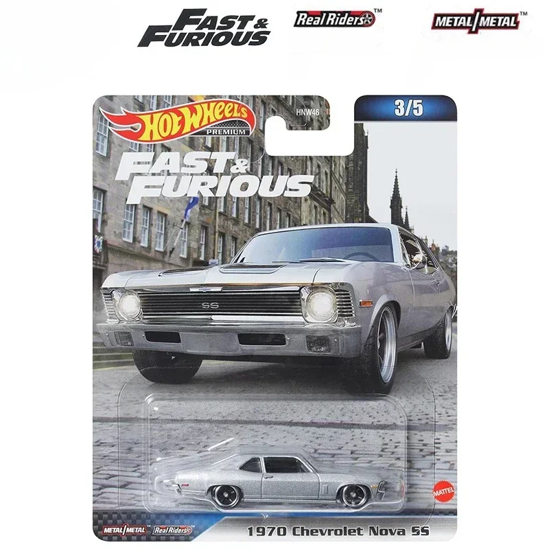 Hot Wheels Fast and Furious Premium Car Set para Meninos, Carro Esportivo, Mdoels Metal, Toyota Supra, Lamborghini, Veículo Land Rover, Original