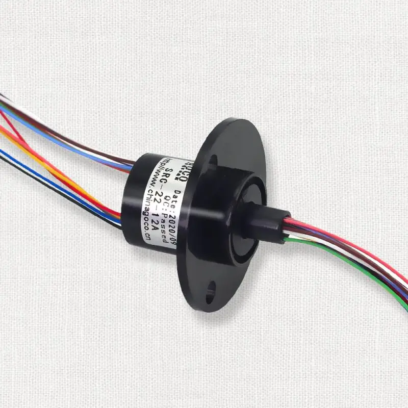 Slip Rings 12rings2A conductive ring, brush rotating connector, collector ring, carbon brush, sliding ring, diameter