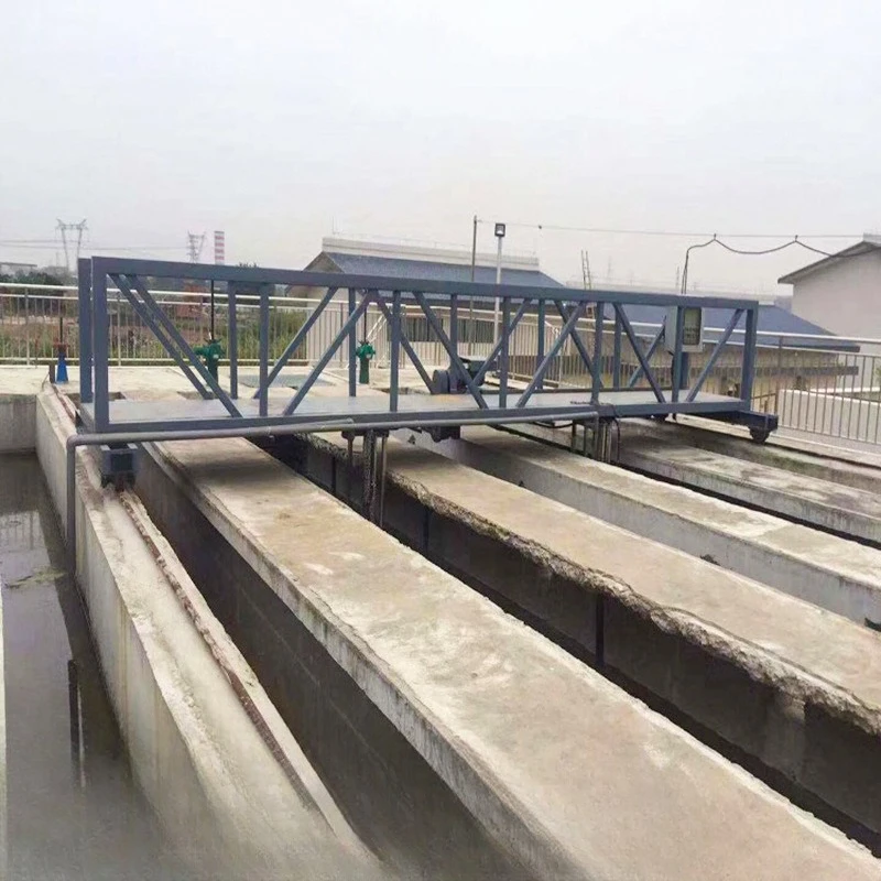 Supply driving type mud scraper non-metal truss type rake  chain type