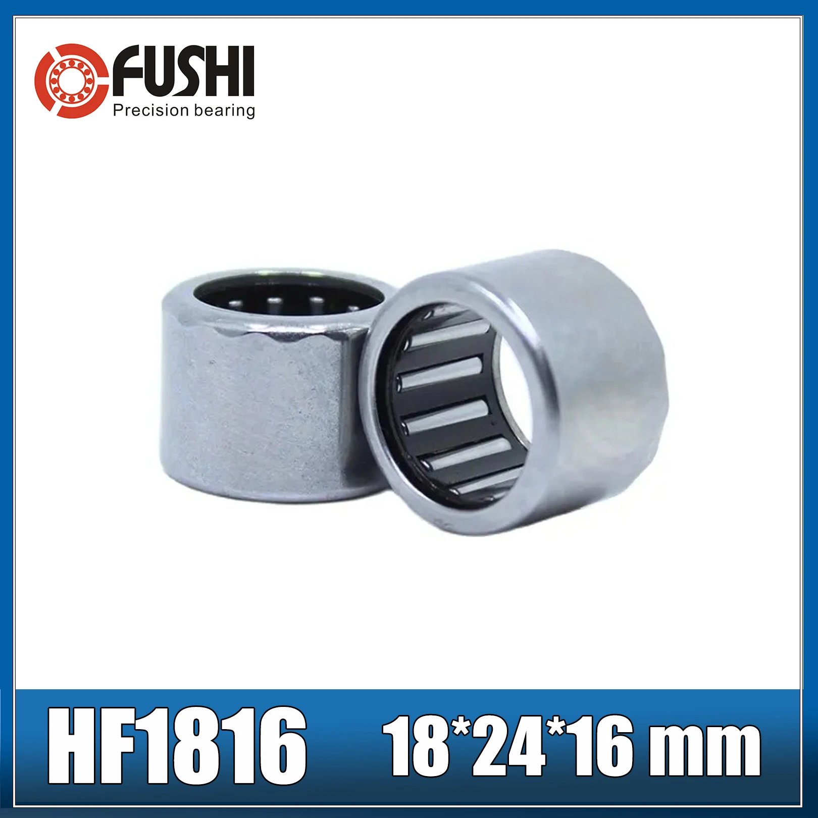 10PCS HF1008 HF1012 HF101612 HF1216 HF1416 HF1616 HF1816 ABEC-1 Needle Roller Clutch Bearings 10x14x8 mm For Gearbox Pump Motor