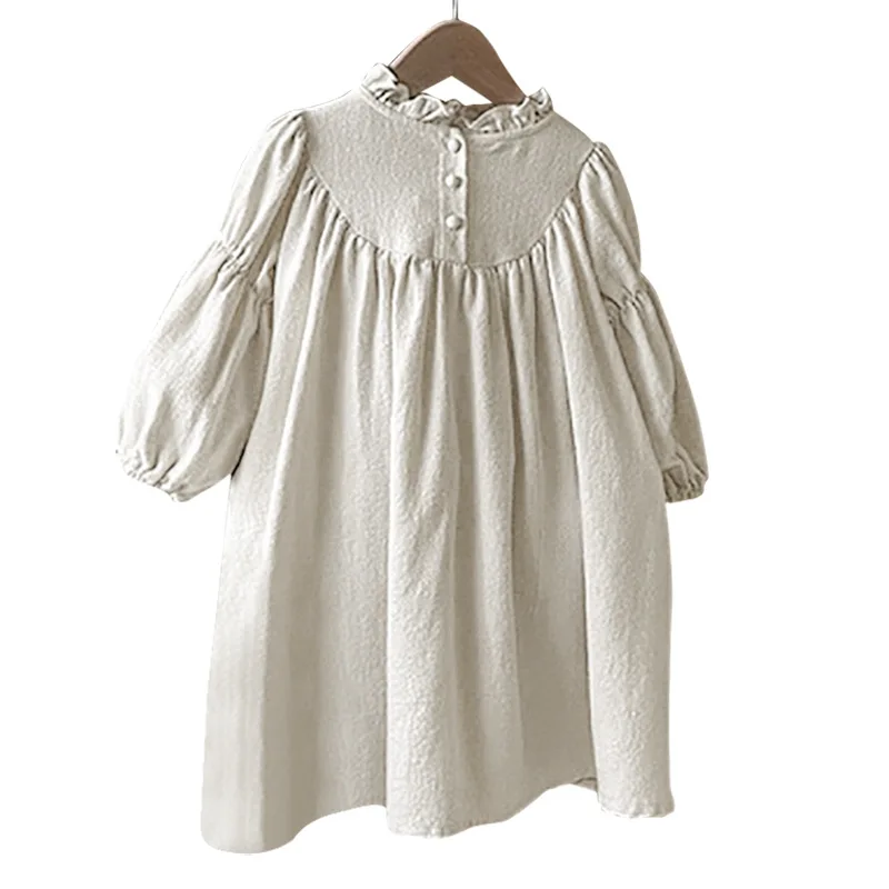 

Baby Girls Dress 2023 Spring New Korean Kids Girl Princess Dress Long Sleeve Newborn Toddler Clothes Birthday Dress for Girls