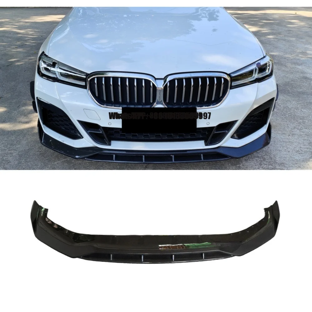 

Front Bumper Lip Car Small Surround Kit for BMW 5 Series Modified AD Style Dry Carbon Fiber Front Lip Body Kit