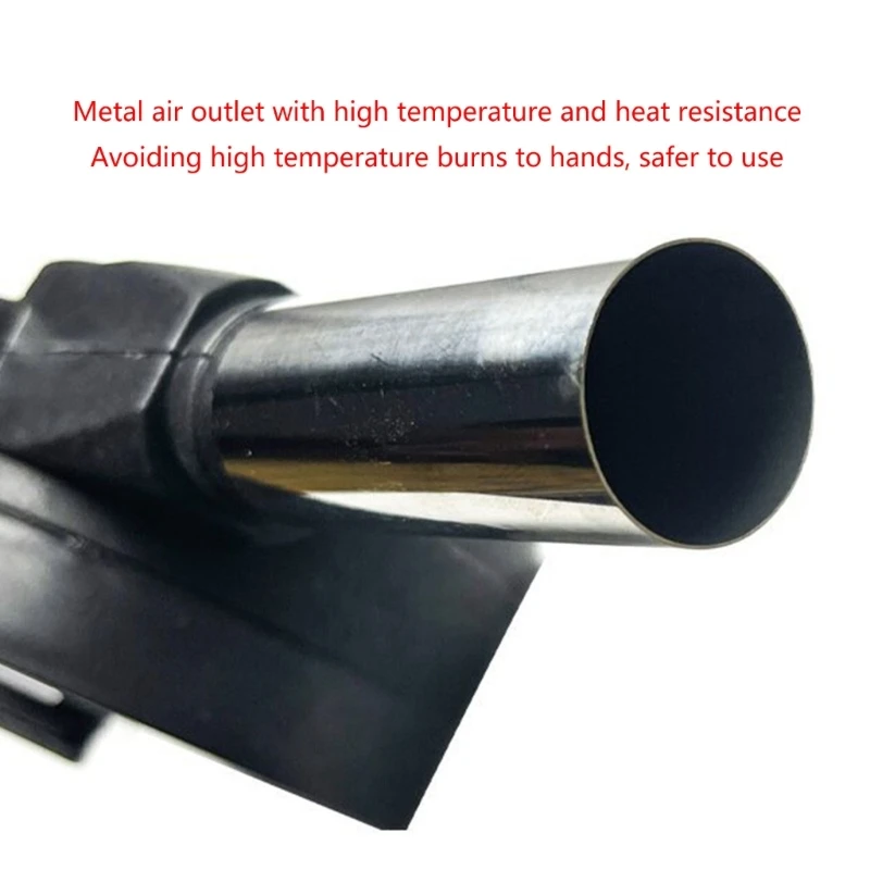 Manual Air Blower Hand Operated BBQ Blower Fan Efficient Cooling Solution No Batteries Handheld Camping Fan Dropship