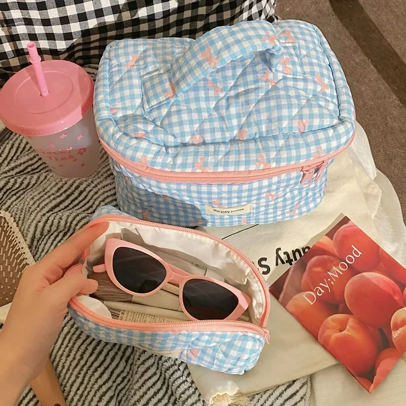 1 pçs saco de maquiagem feminina grande capacidade viagem organizador cosméticos bolsa de higiene pessoal à prova dwaterproof água saco de armazenamento do banheiro para meninas