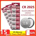 15PCS CR2025(G)