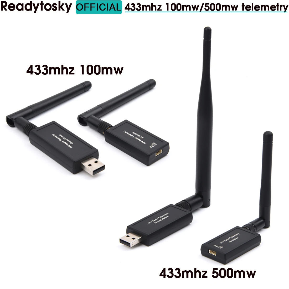 3DR 433Mhz 915MHZ 100mW / 500MW Radio Telemetria Moduł transmisji danych lotniczych i naziemnych dla APM2.6 2.8 Pixhawk 2.4.8 Sterowanie lotem