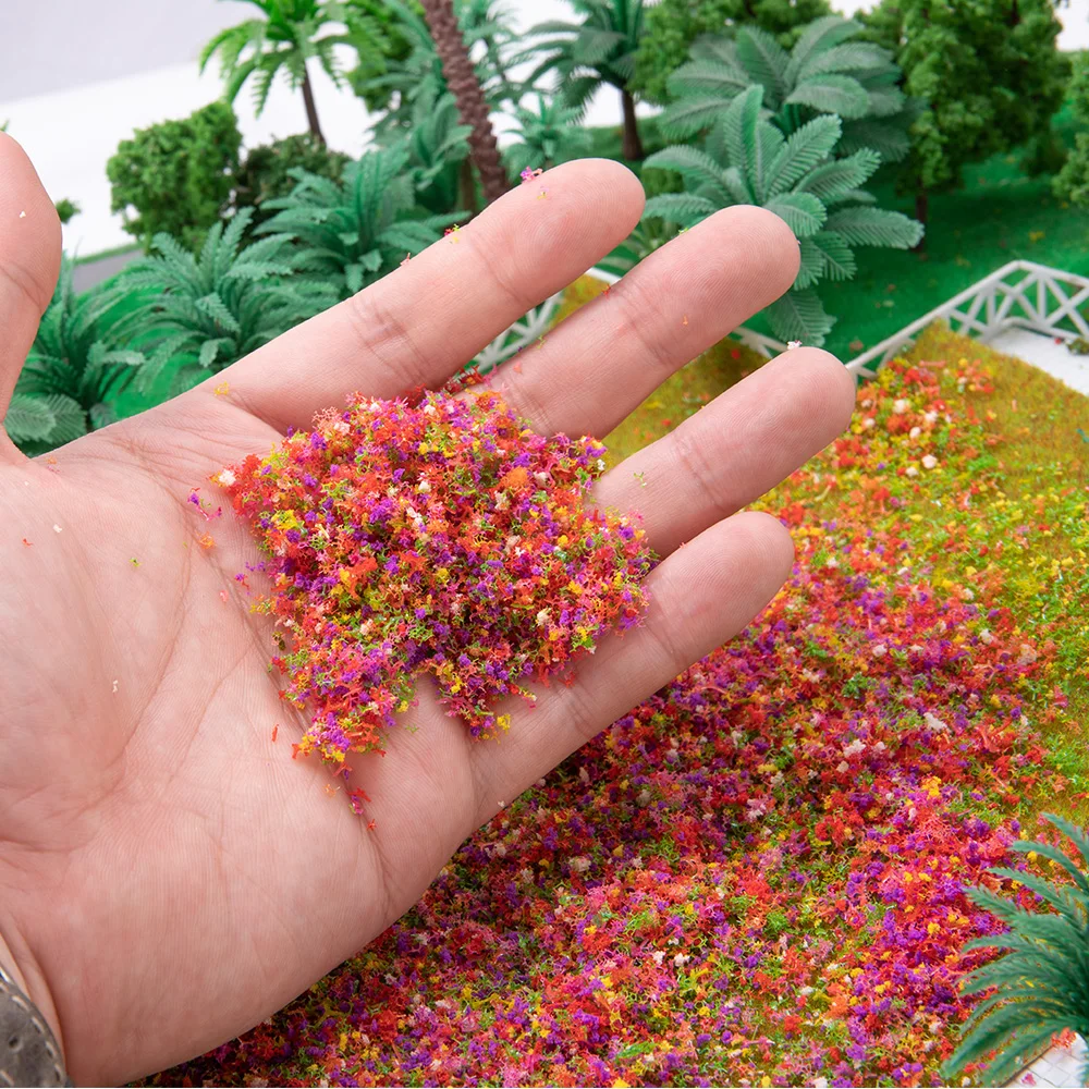 Color Tree Powder Model para DIY Making, Sand Table, Landscape Layout, Acessórios de Decoração, 60g