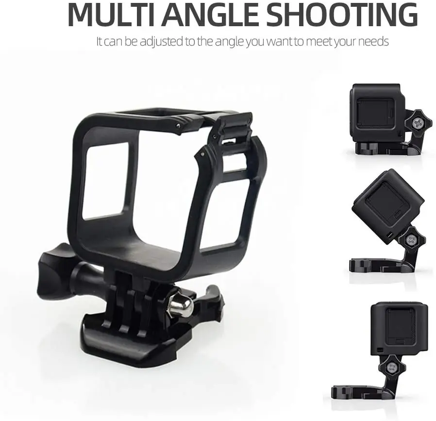 Accessori montaggio telaio protettivo scatola custodia per videocamera custodia per GoPro Hero 11 10 9 8 7 6 5 4 3 3 + Action Camera 4 5 Session