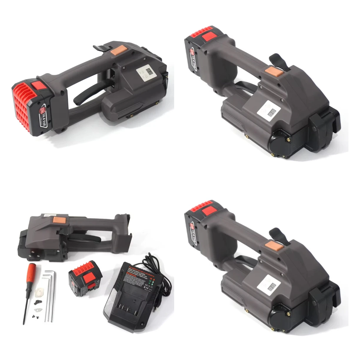 

STLF OYPNew Style Handheld DD163 Battery Powered Electric Strapping Machine Friction Weld Tools for PP PET Straps