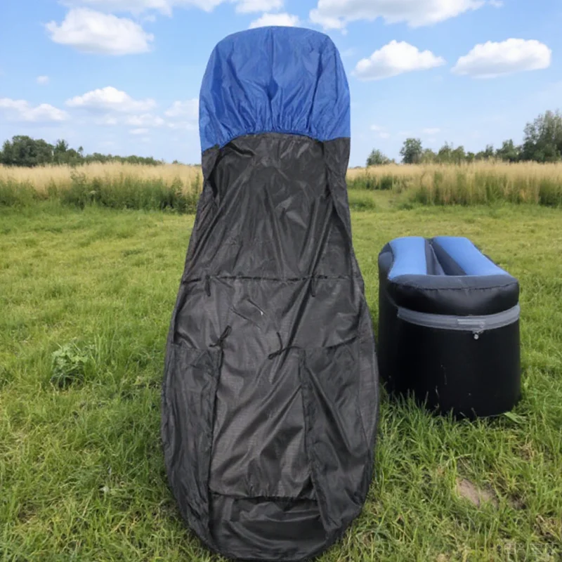 

2Pcs Universal Car Seat Protector Nylon Waterproof Easy Install Remove Fit Most Cars Black Blue Car Seat Cover