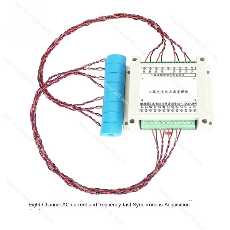 

Multi-channel 8-channel AC Current Acquisition Module RS485 Measuring Sensor Transmitter MODBUS-RTU