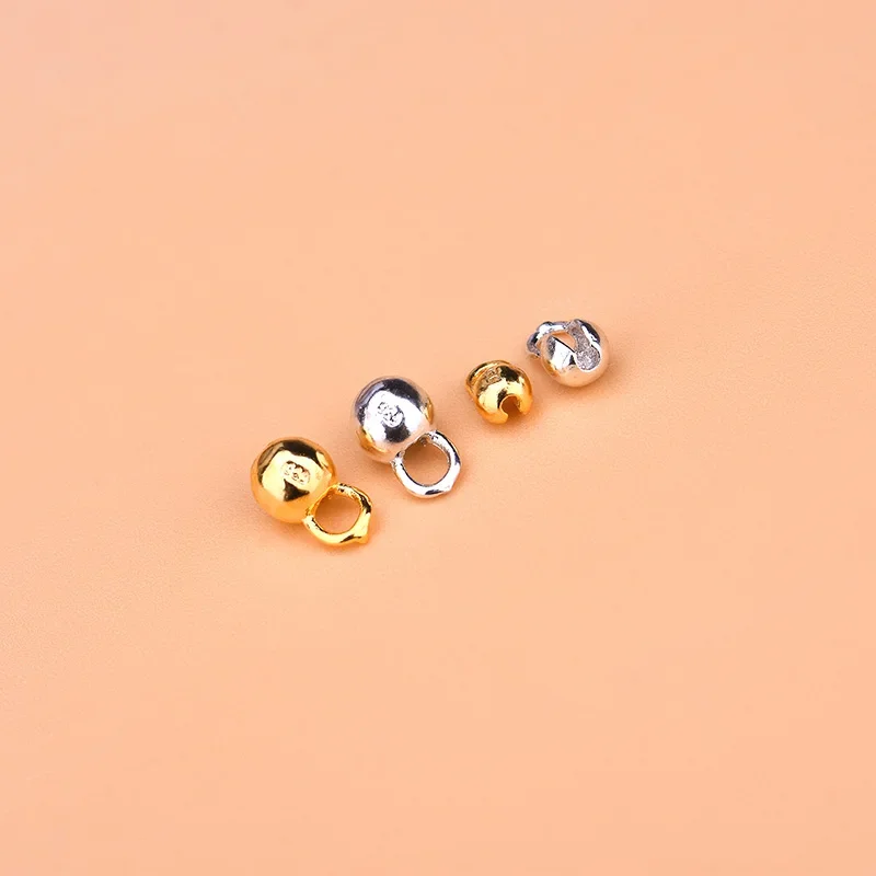 5PCS 925 Sterling Silver, bracelet buckle link DIY positioning buckle, semi-finished bracelet necklace accessories