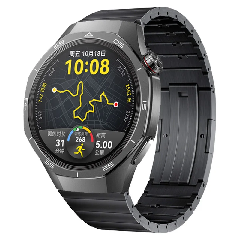 22mm クイックリリース チタンストラップ Huawei Watch GT6/GT5 Pro