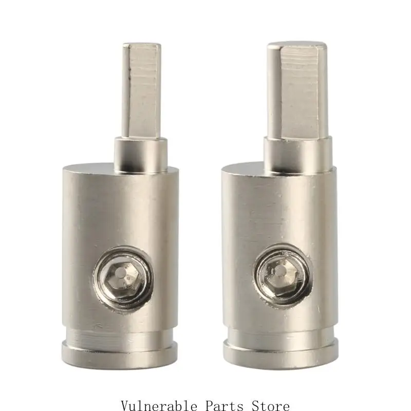 

D0UC Offset Design Brass Wire Reducers Amplifier Terminal Connector for Auto Sound