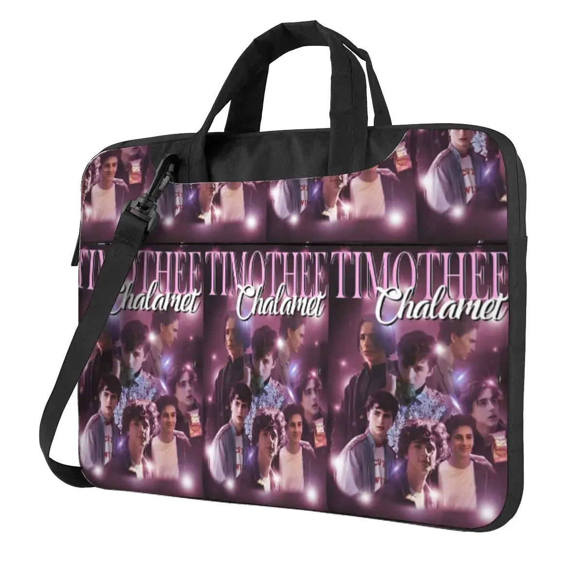 

Timothee Chalamet Poster Crossbody Laptop Bag Case Computer Bag Resistant Protective Notebook Pouch for Macbook Pro Lenovo