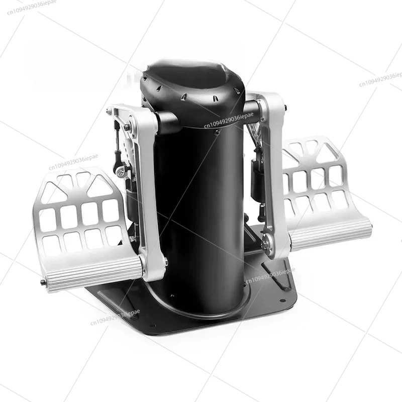 TPR simulated flight metal foot pedal home joystick runs smoothly