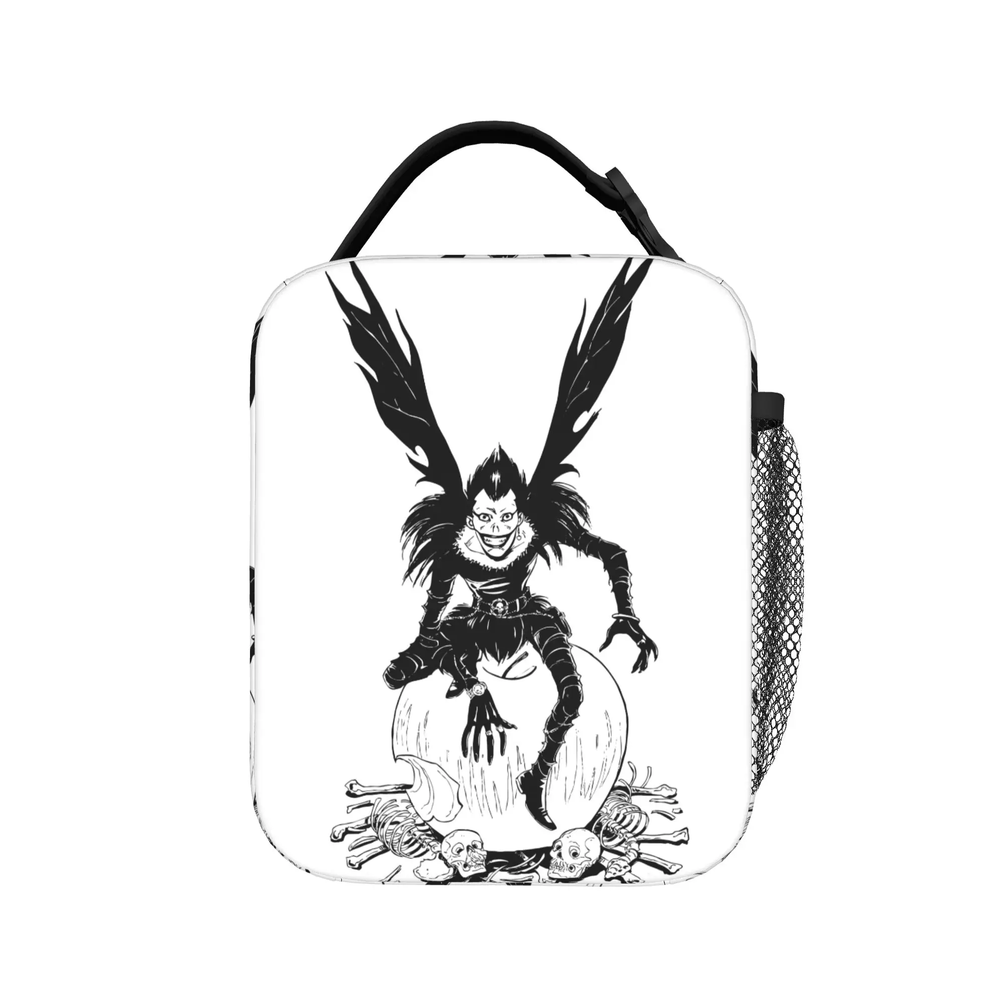 Термосумка для обеда Ryuk Death Note, сумка-холодильник, контейнер для еды, аниме-сумка для обеда с изображением шинигами, сумка для еды, пляжная сумка, дорожная сумка.