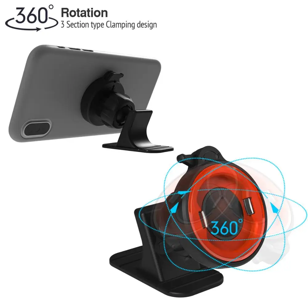 Universal Car Dashboard Mat Quick Mount Car Phone Holder Pad Mobile Phone Stand Bracket For iPhone Samsung Xiaomi Mobile Holder