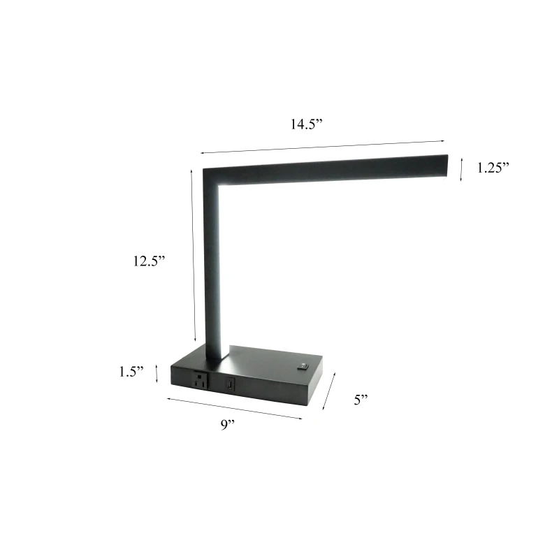 Mesas de base garantem casa, hospitalidade, hotel, lâmpada ideal, led, moderna, lâmpada de mesa com usb e tomada de energia