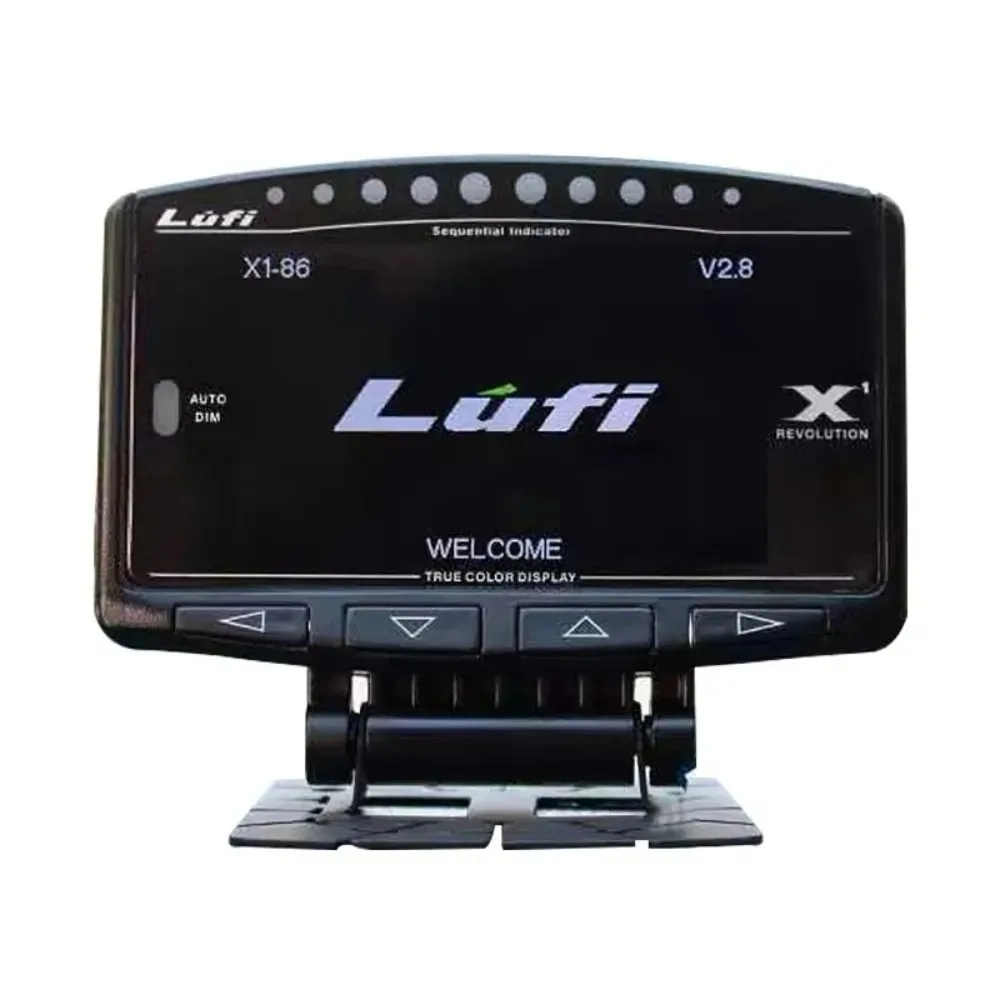 Lufi X1 OBD2 Smart Digital Car Gauge RPM Multi Meter Turbo Alarm OBD Car Alarms for Automotive