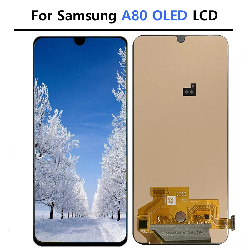 Tested LCD Screen For Samsung A80 A805F LCD Display 6.7\