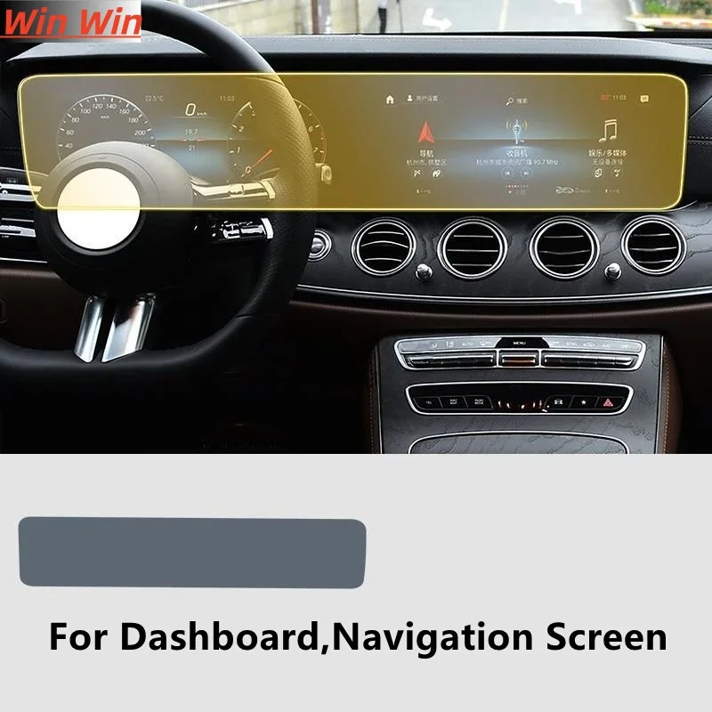 

Для Mercedes-Benz Classe E 16-22 W213 S213 C238 приборная панель, навигационный экран, прозрачная защитная пленка из ТПУ, ремонт против царапин