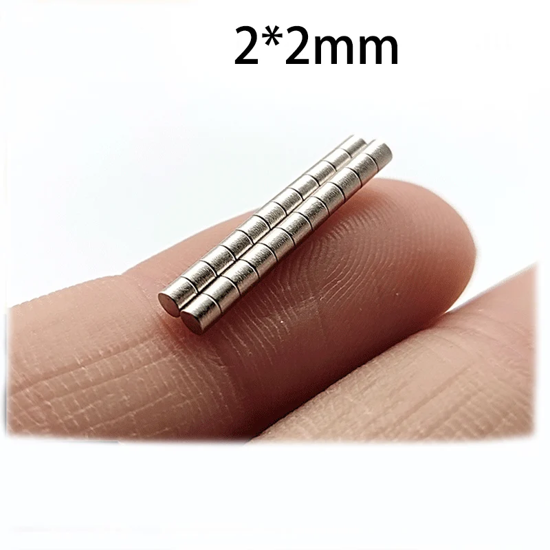 5mm/4mm/2mm X 2mm Tiny Magnets - Ultra-Small Round Disc Magnets with Ni-Cu-Ni Coating