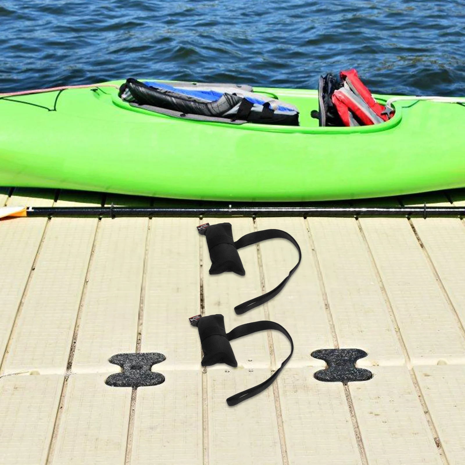 

2 Pcs Anchor Point Pull Rope Bungee Cord Boat Tie Downs Ropes Canoe Straps Adjustable Tarp