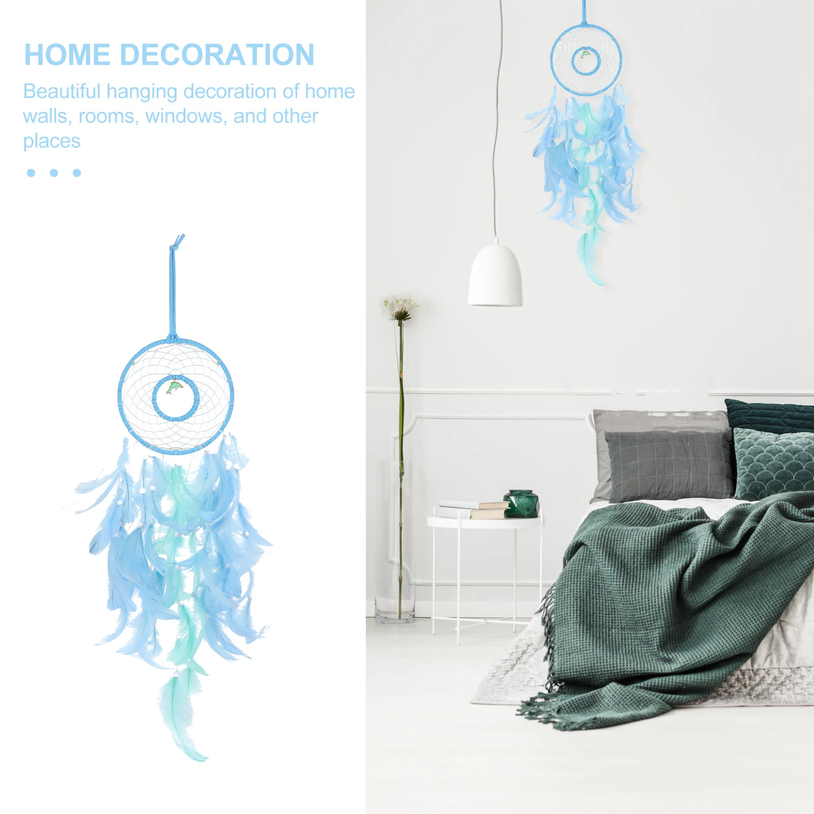 

Creative Dream Catcher With Light Premium Hanging Ornament For Home Wall Decor Bedroom Wedding Party Plumes Dreamcatcher Indoor