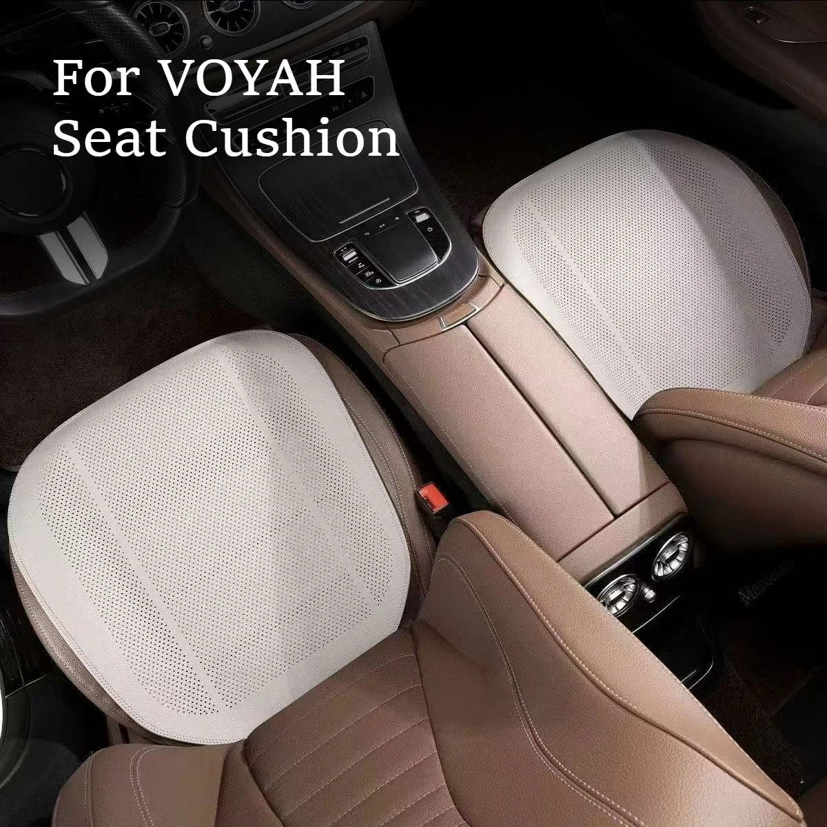 New Nappa Leather Car Seat Cushion For Voyah Free Zhiyin Dream Zhuiguang Thin Breathable All Season Luxury