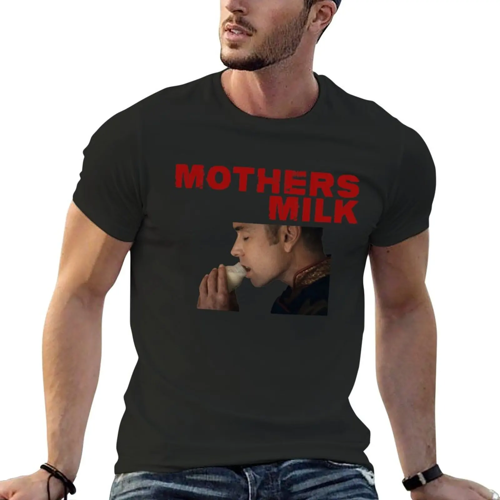 Homelander Mothers Milk | The Boys T-Shirt anime clothes oversized mens cotton t shirts